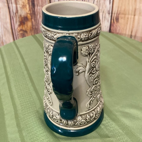 Mug Vintage Elegant Cream and Green Dining Hillshire Farm 75th Anniversary Mug - Picture 5 of 8